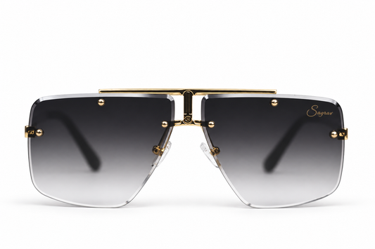 Sagrav SuperStar sunglasses front view on white